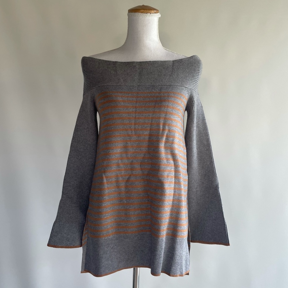 Anthropologie Striped Tunic Sweater - sz XS